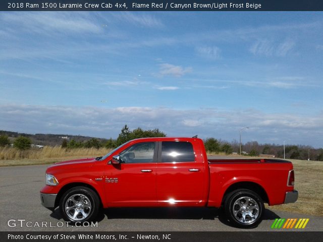 2018 Ram 1500 Laramie Crew Cab 4x4 in Flame Red