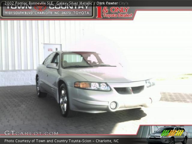 2002 Pontiac Bonneville SLE in Galaxy Silver Metallic