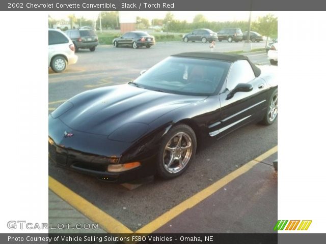 2002 Chevrolet Corvette Convertible in Black