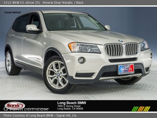 2013 BMW X3 xDrive 35i in Mineral Silver Metallic