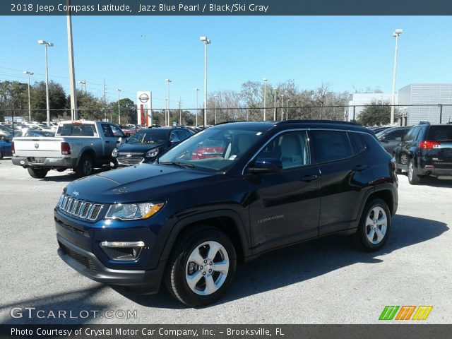2018 Jeep Compass Latitude in Jazz Blue Pearl