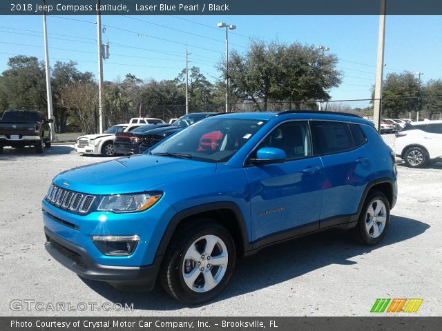 2018 Jeep Compass Latitude in Laser Blue Pearl