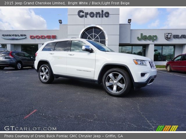 2015 Jeep Grand Cherokee Limited in Bright White