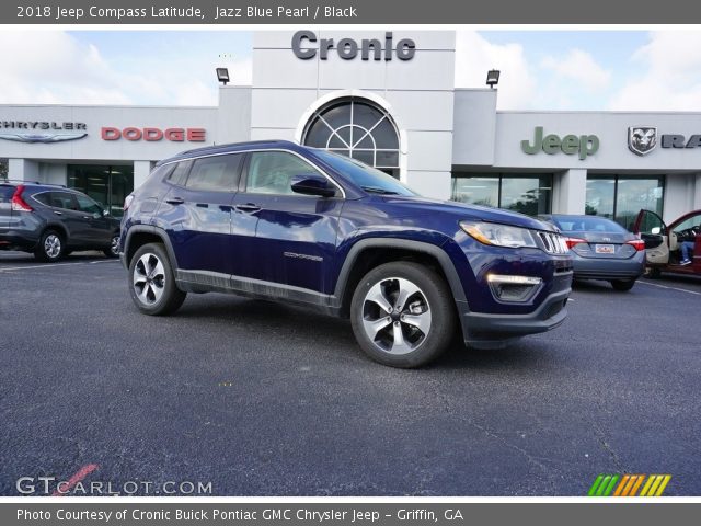 2018 Jeep Compass Latitude in Jazz Blue Pearl