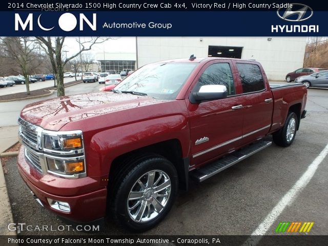 2014 Chevrolet Silverado 1500 High Country Crew Cab 4x4 in Victory Red
