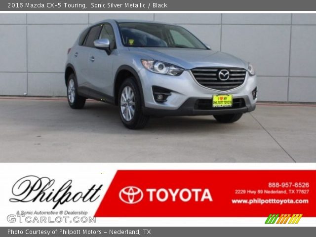 2016 Mazda CX-5 Touring in Sonic Silver Metallic