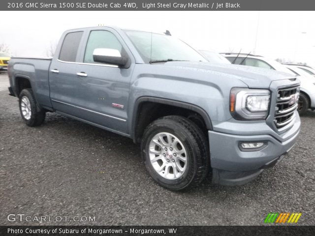 2016 GMC Sierra 1500 SLE Double Cab 4WD in Light Steel Gray Metallic