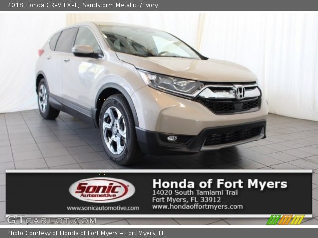 2018 Honda CR-V EX-L in Sandstorm Metallic