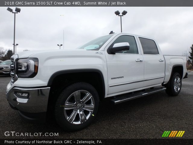 2018 GMC Sierra 1500 SLT Crew Cab 4WD in Summit White