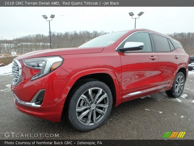 2018 GMC Terrain Denali AWD in Red Quartz Tintcoat