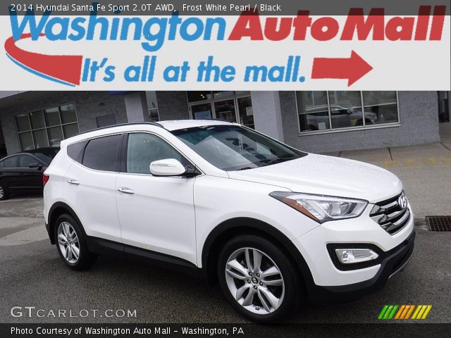 2014 Hyundai Santa Fe Sport 2.0T AWD in Frost White Pearl