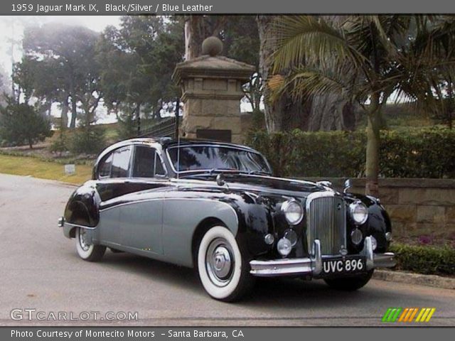 1959 Jaguar Mark IX  in Black/Silver