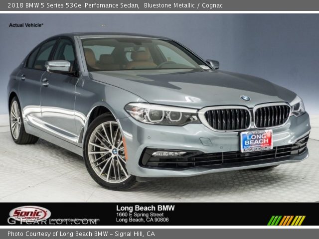 2018 BMW 5 Series 530e iPerfomance Sedan in Bluestone Metallic