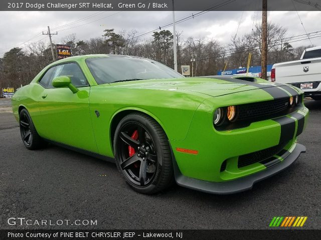 2017 Dodge Challenger SRT Hellcat in Green Go
