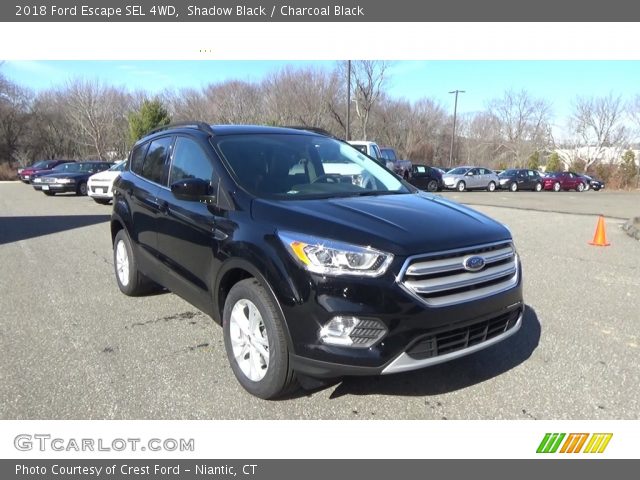 2018 Ford Escape SEL 4WD in Shadow Black