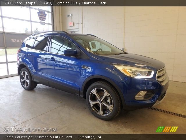 2018 Ford Escape SEL 4WD in Lightning Blue