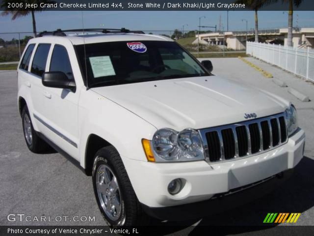 2006 Jeep Grand Cherokee Limited 4x4 in Stone White