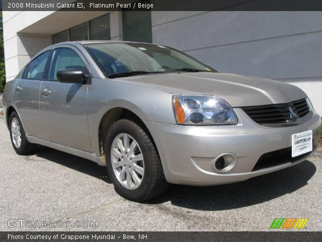 2008 Mitsubishi Galant ES in Platinum Pearl