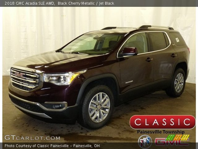 2018 GMC Acadia SLE AWD in Black Cherry Metallic