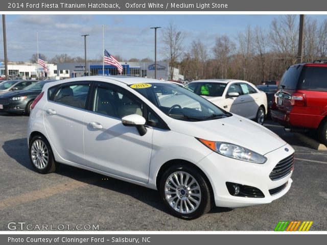 2014 Ford Fiesta Titanium Hatchback in Oxford White