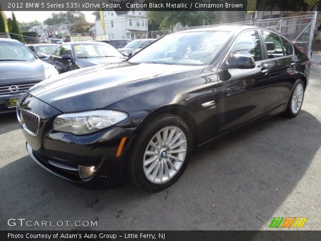 2012 BMW 5 Series 535i xDrive Sedan in Carbon Black Metallic