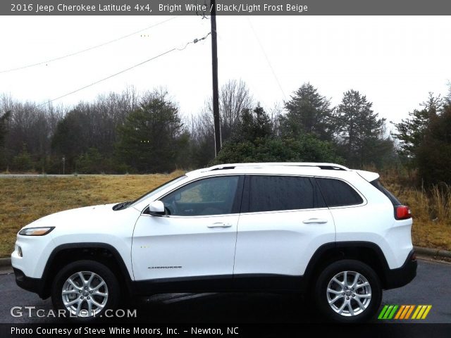 2016 Jeep Cherokee Latitude 4x4 in Bright White