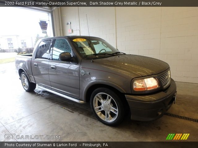 2002 Ford F150 Harley-Davidson SuperCrew in Dark Shadow Grey Metallic