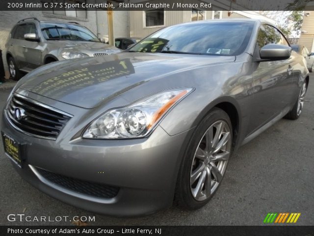 2009 Infiniti G 37 S Sport Convertible in Platinum Graphite