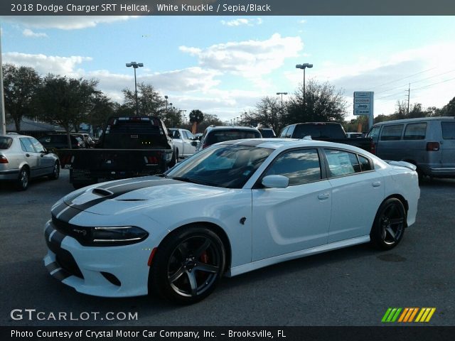 2018 Dodge Charger SRT Hellcat in White Knuckle