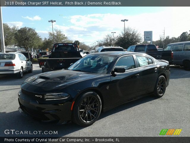 2018 Dodge Charger SRT Hellcat in Pitch Black