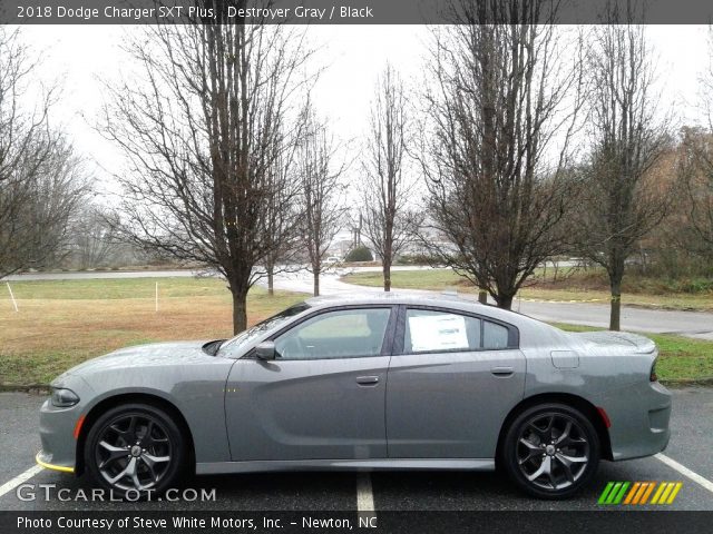 2018 Dodge Charger SXT Plus in Destroyer Gray