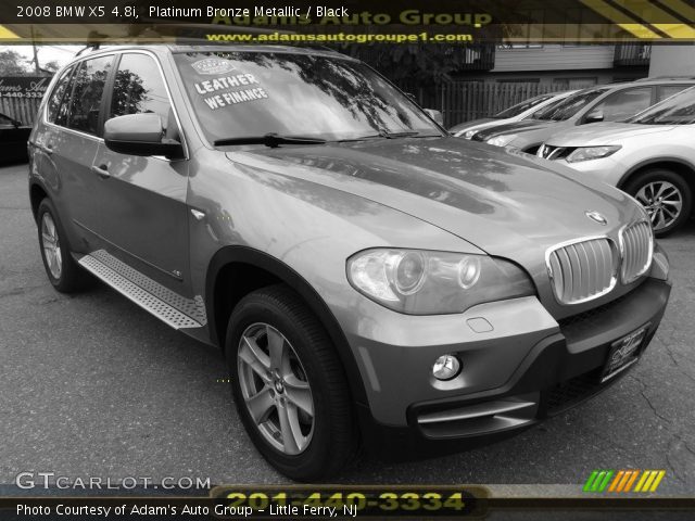 2008 BMW X5 4.8i in Platinum Bronze Metallic