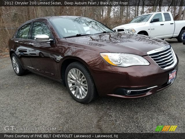 2012 Chrysler 200 Limited Sedan in Deep Auburn Pearl