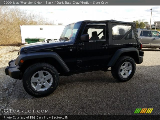 2009 Jeep Wrangler X 4x4 in Black