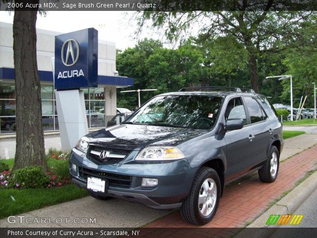 2006 Acura MDX  in Sage Brush Green Pearl