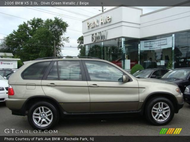2006 BMW X5 3.0i in Olivin Green Metallic