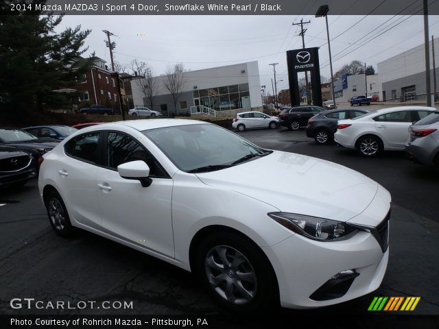 2014 Mazda MAZDA3 i Sport 4 Door in Snowflake White Pearl