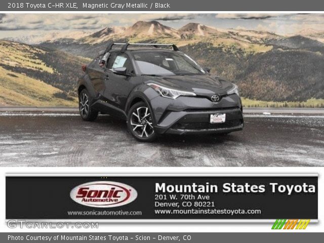 2018 Toyota C-HR XLE in Magnetic Gray Metallic