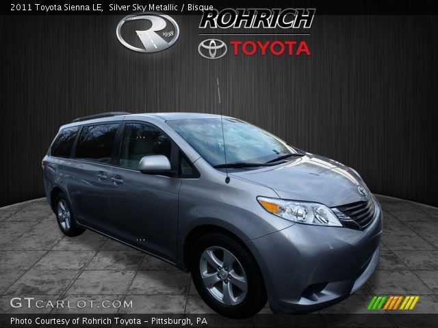 2011 Toyota Sienna LE in Silver Sky Metallic