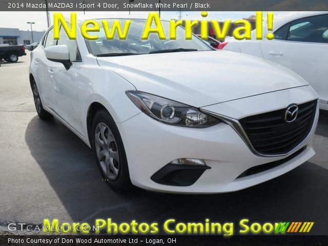 2014 Mazda MAZDA3 i Sport 4 Door in Snowflake White Pearl