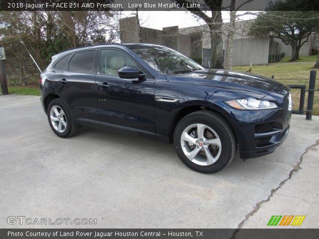 2018 Jaguar F-PACE 25t AWD Premium in Loire Blue Metallic