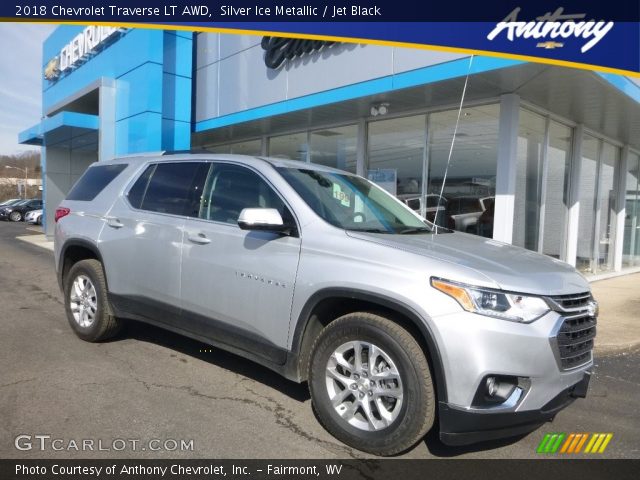 2018 Chevrolet Traverse LT AWD in Silver Ice Metallic