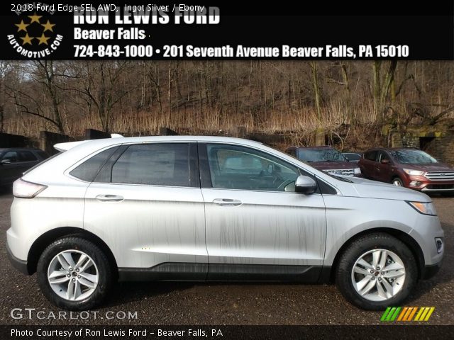 2018 Ford Edge SEL AWD in Ingot Silver