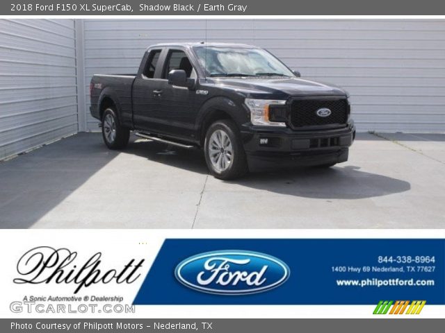 2018 Ford F150 XL SuperCab in Shadow Black