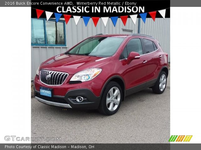 2016 Buick Encore Convenience AWD in Winterberry Red Metallic