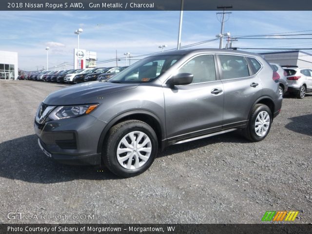 2018 Nissan Rogue S AWD in Gun Metallic