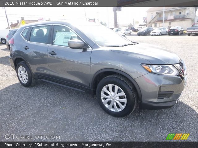 2018 Nissan Rogue S AWD in Gun Metallic