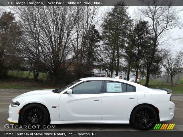 2018 Dodge Charger R/T Scat Pack in White Knuckle