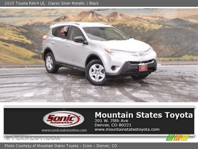 2015 Toyota RAV4 LE in Classic Silver Metallic