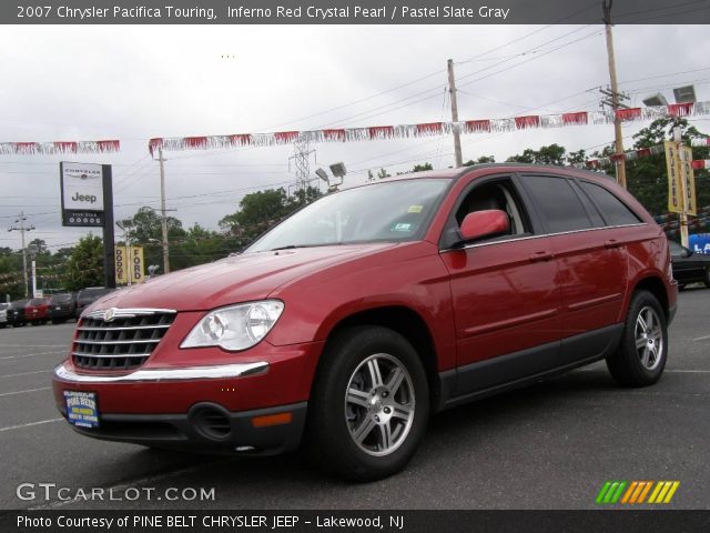 2007 Chrysler Pacifica Touring in Inferno Red Crystal Pearl